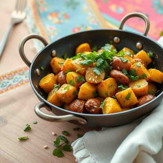 Aloo Posto - Gluten-Free Vegan Recipe